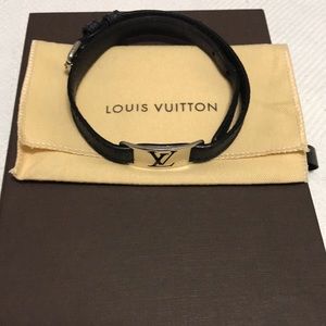 LV Damier wrap bracelet